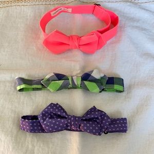 Bundle of 3 Crewcuts kids bow ties from J.Crew S//M